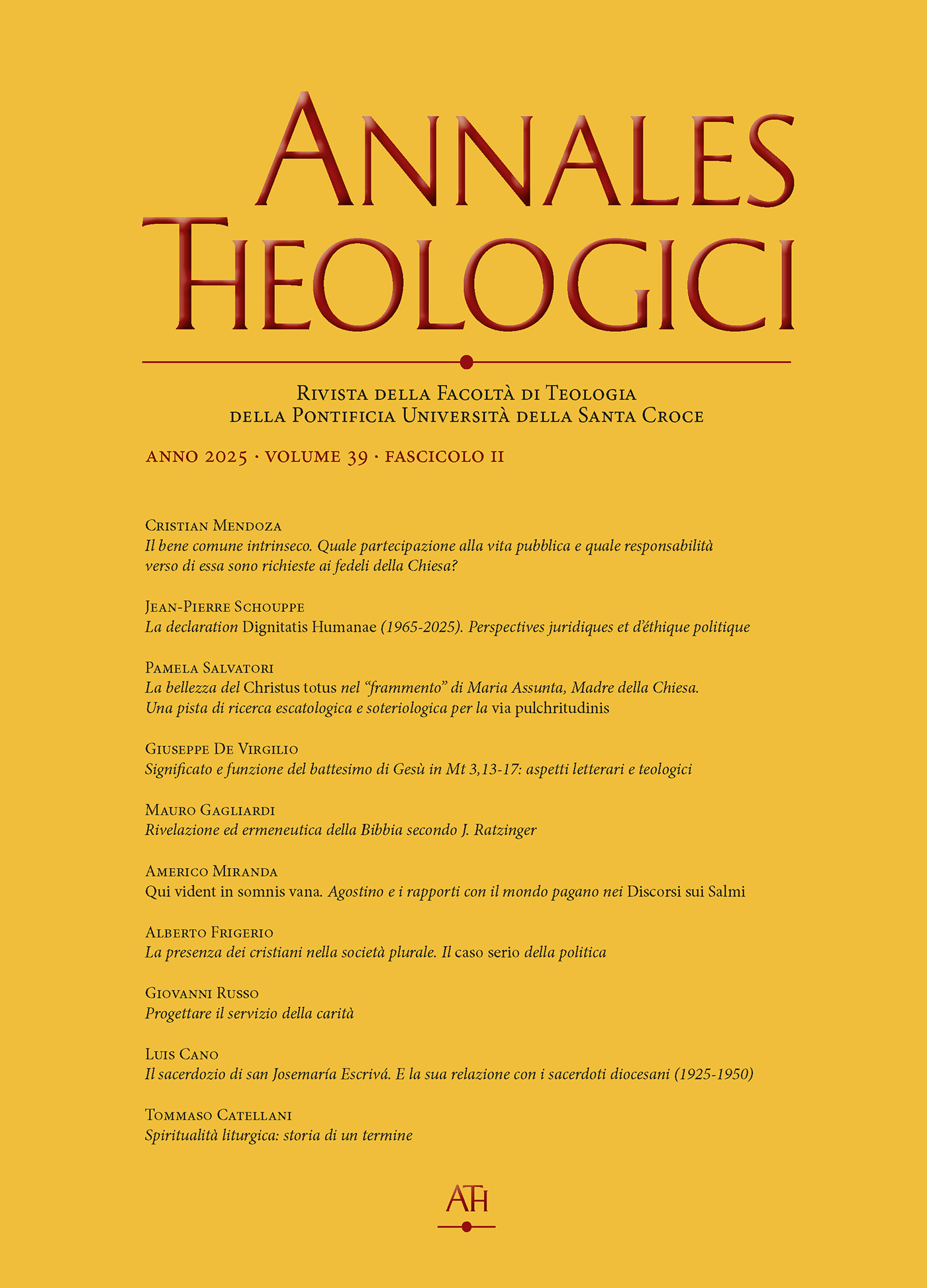 					Visualizza V. 39 N. 2 (2025)
				